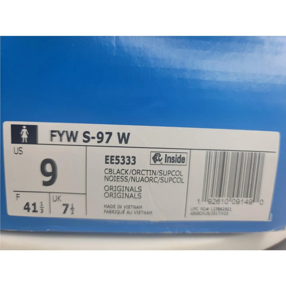 Adidas shoes - adidas FYW S-97 - FYW - Ee5333 - Black 6