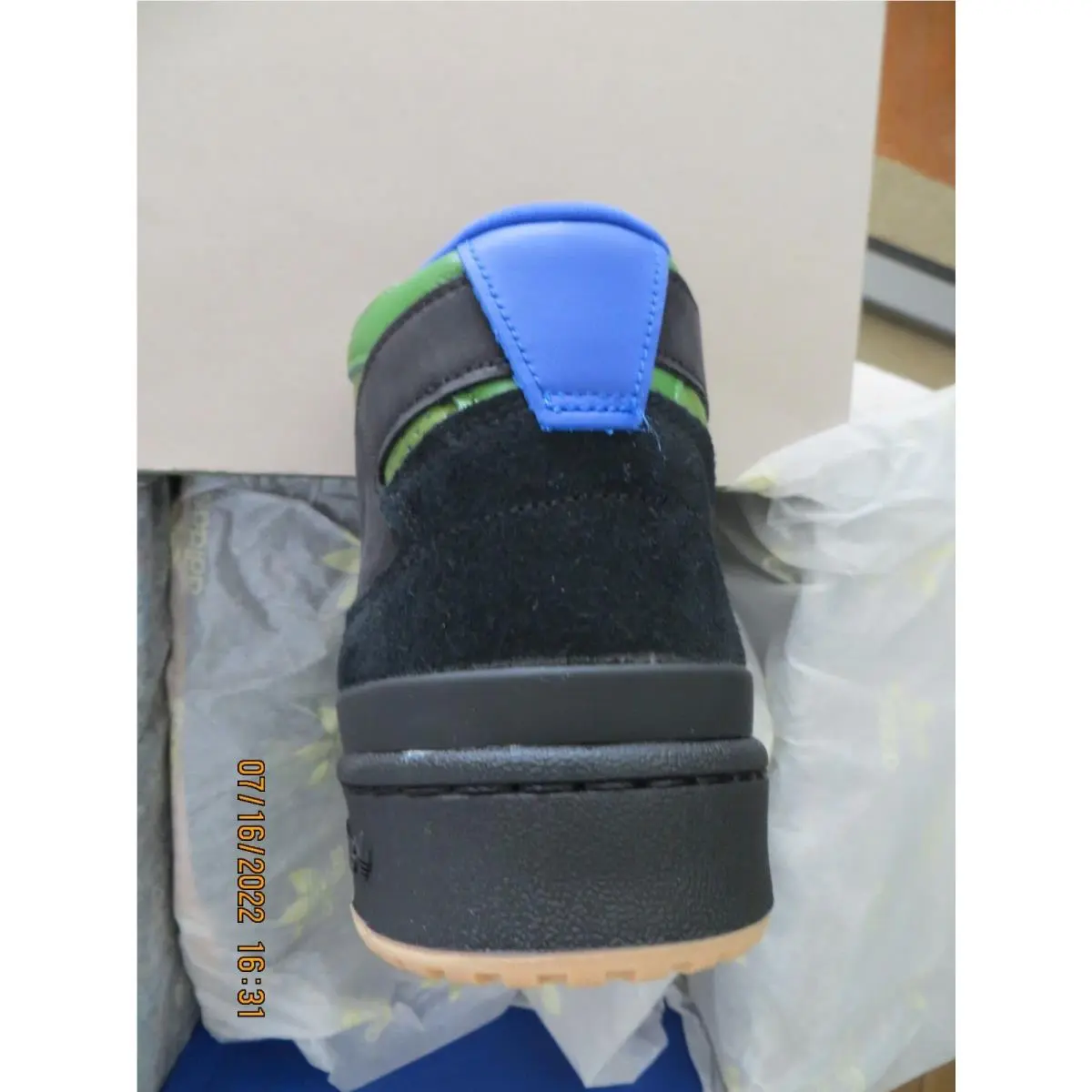 Adidas shoes - HEBRU BRANTLEY ADIDAS ORIGINALS FORUM MID RT - GZ4396 - Black 6