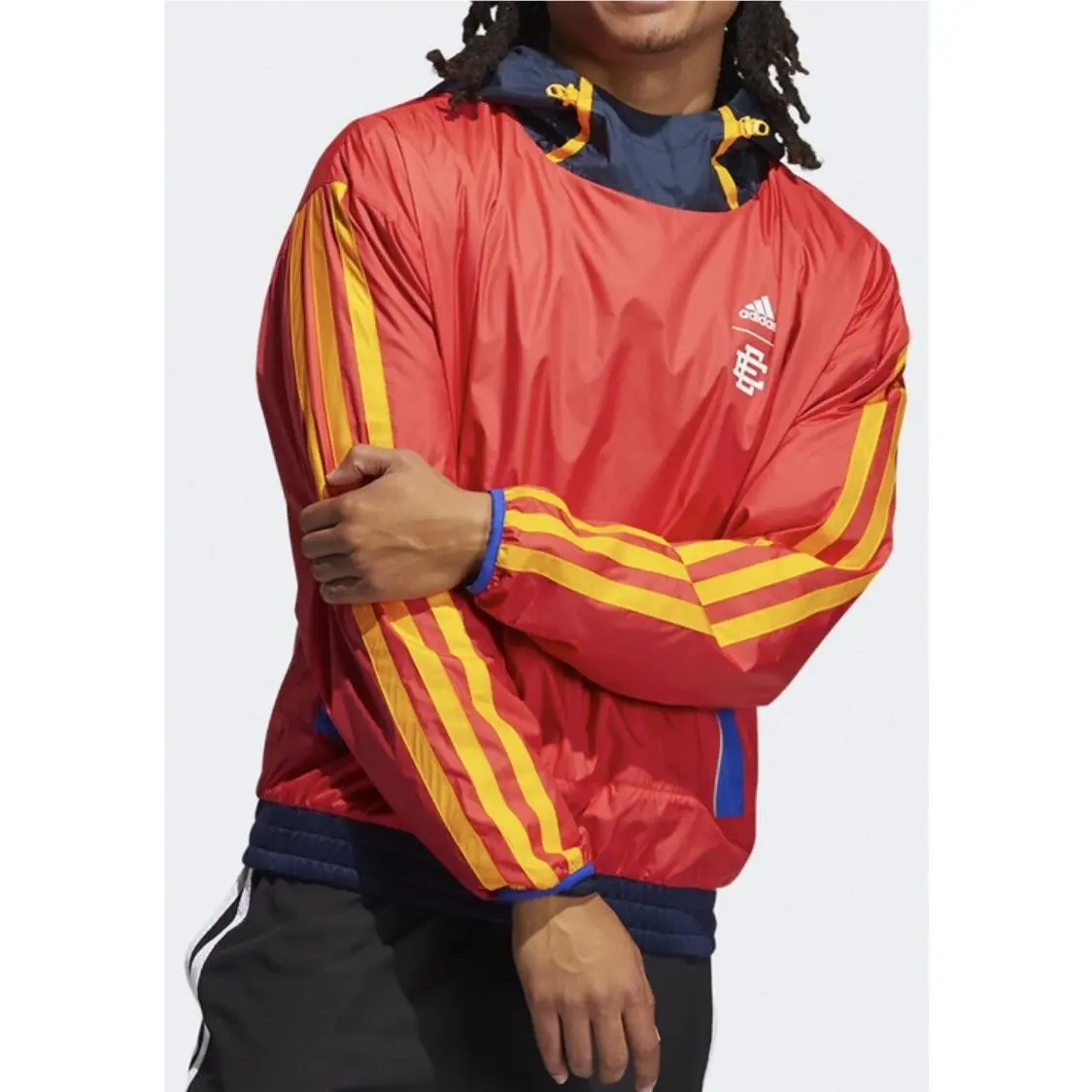 Adidas Eric Emanuel Mcdonalds Hoodie Windbreaker Jacket H16556 Mens XL