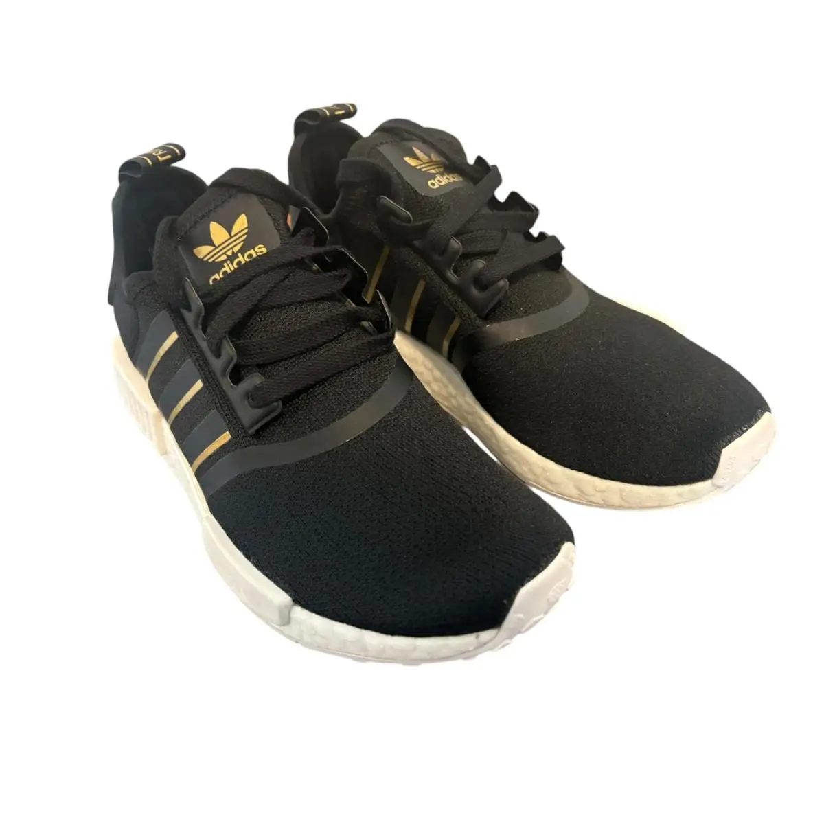 Adidas shoes - NMD R1 - NMD - KZL33 - Black/Gold Metallic/Crystal White (UPC: 191532334944) 2