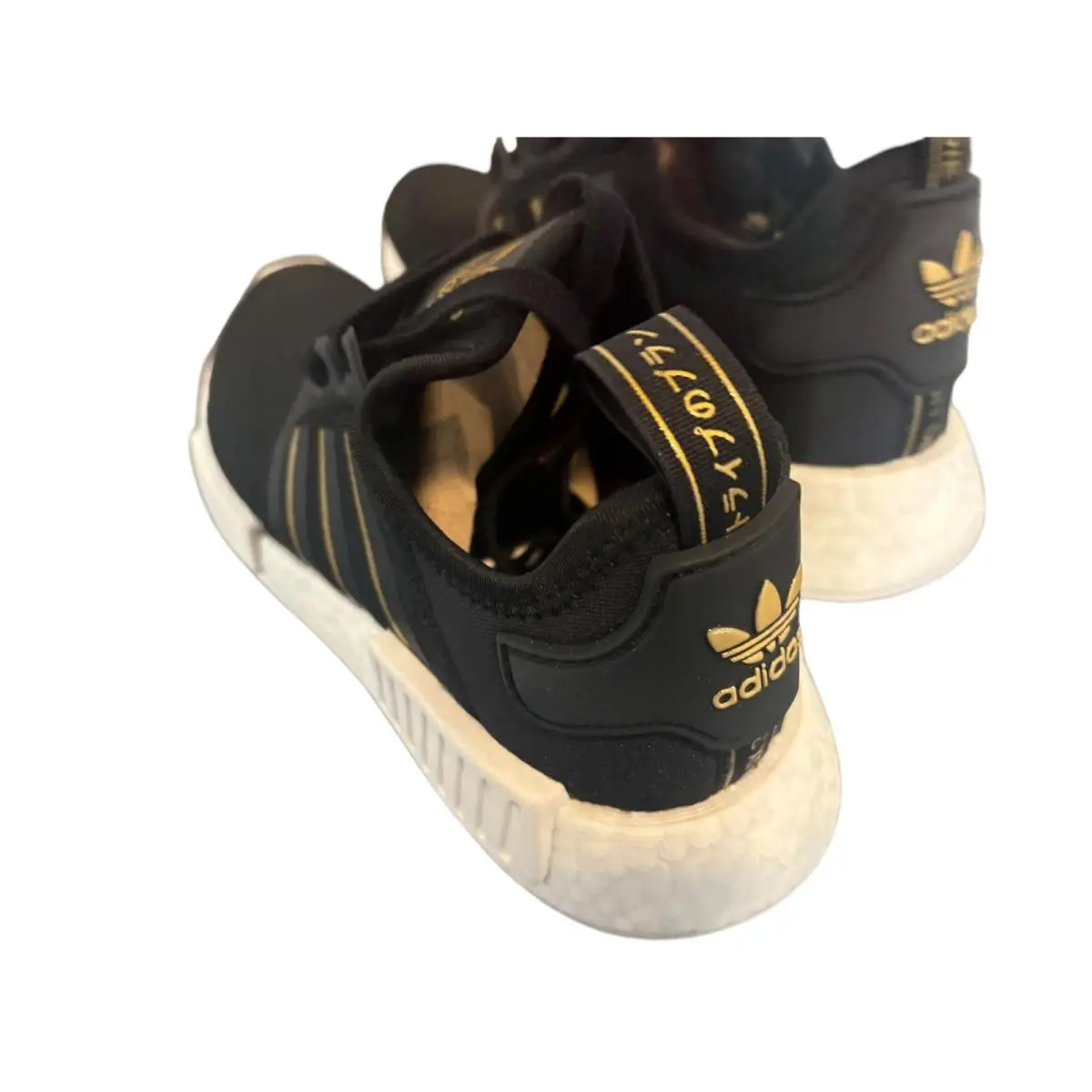 Adidas shoes - NMD R1 - NMD - KZL33 - Black/Gold Metallic/Crystal White (UPC: 191532334944) 3