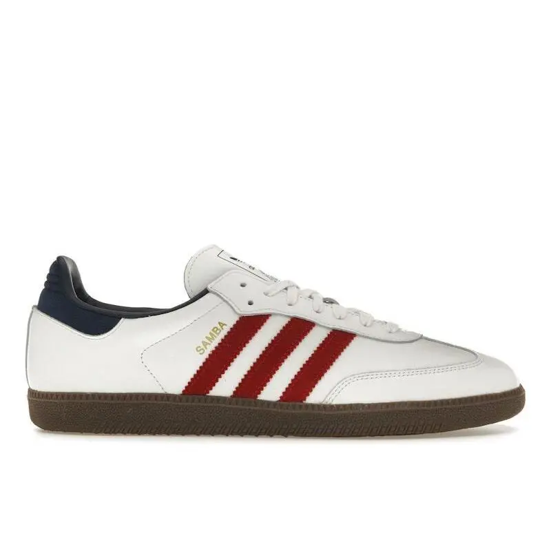 Adidas shoes - adidas Samba OG - Samba - White Victory Red Indigo - IH4881 1