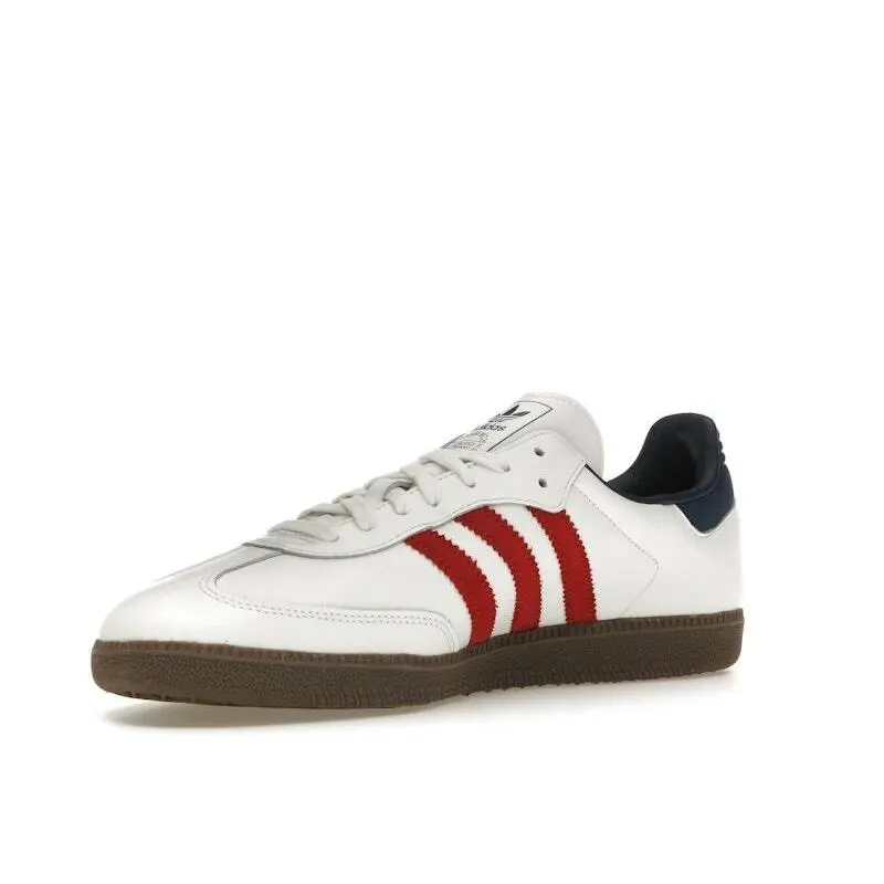 Adidas shoes - adidas Samba OG - Samba - White Victory Red Indigo - IH4881 3