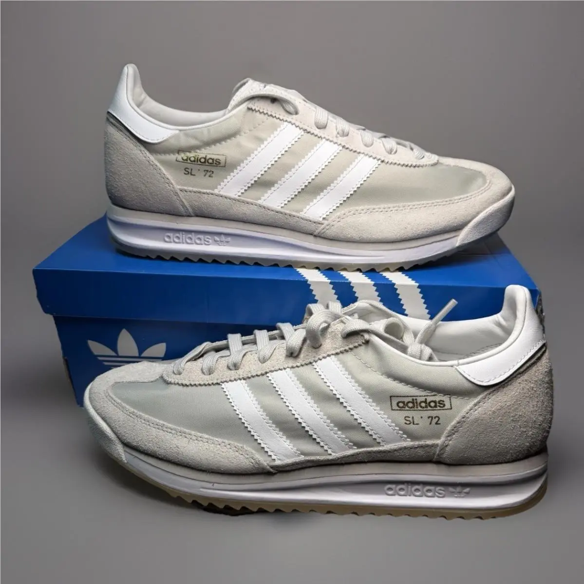 SL 72 RS Grey One / Cloud White / Crystal White JI1281 - Size 11 by Adidas
