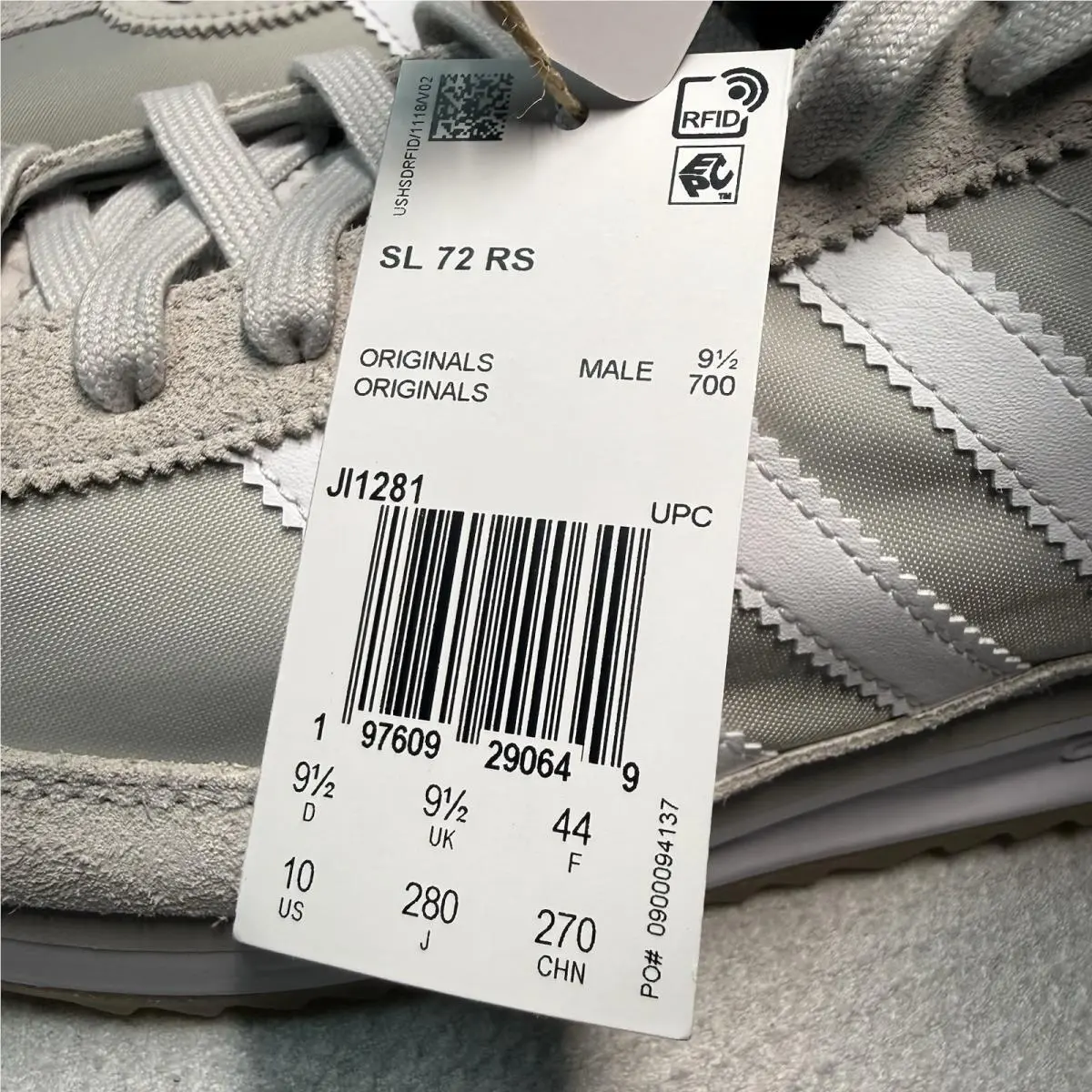 Adidas shoes - adidas SL 72 - JI1281 - Gray 8