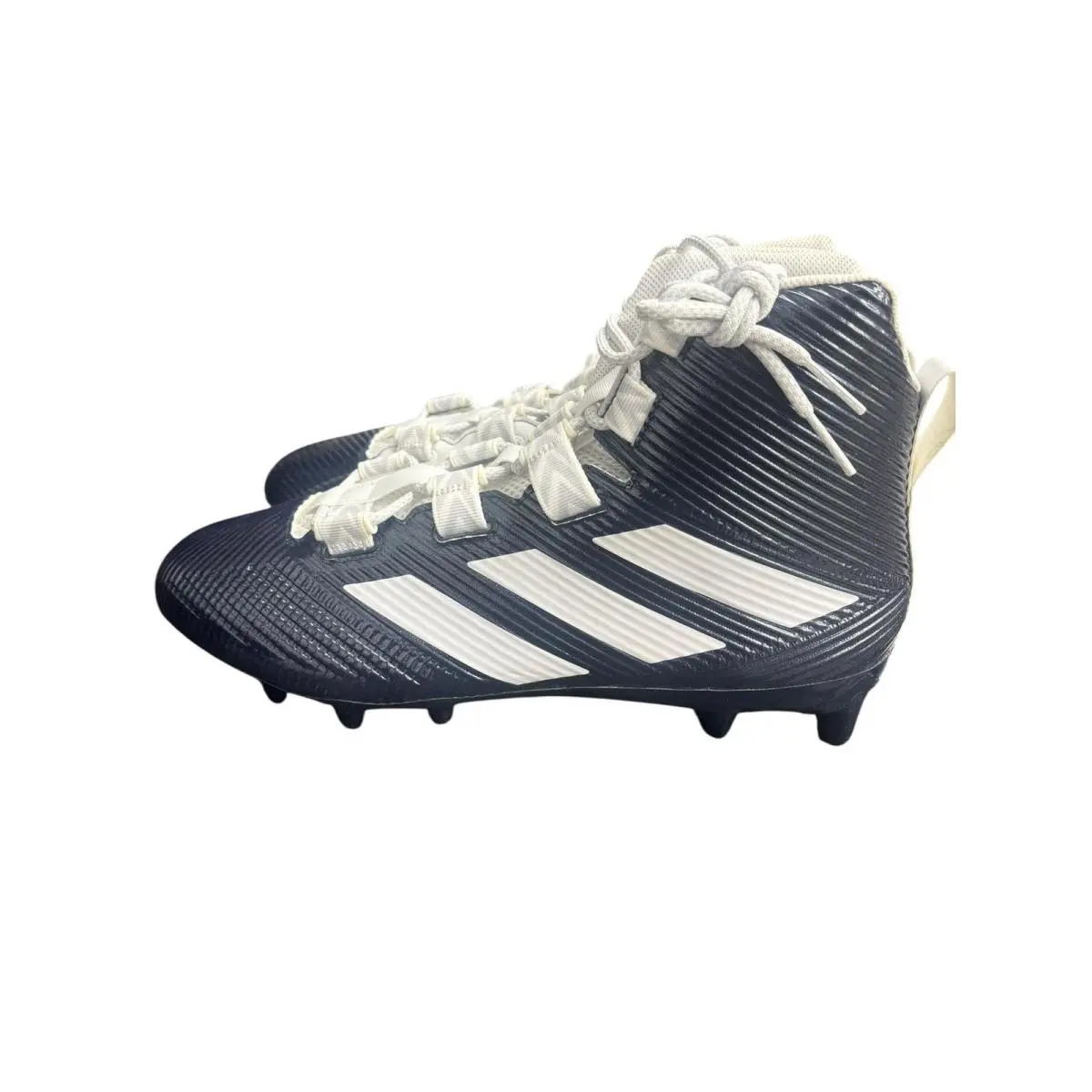 Adidas Sm Freak High Mens Football Shoes Cleats Navy/white EF0290 Size 15