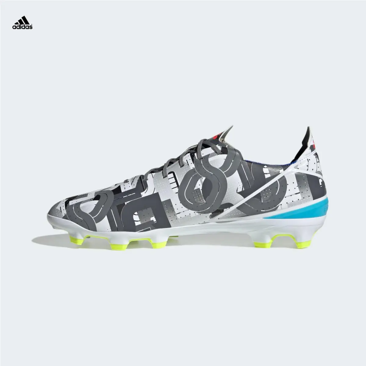 Adidas shoes - adidas Gamemode FG - Gamemode - GV6860 - Cloud White / Solar Red / Bright Cyan (UPC: 195743524958) 2