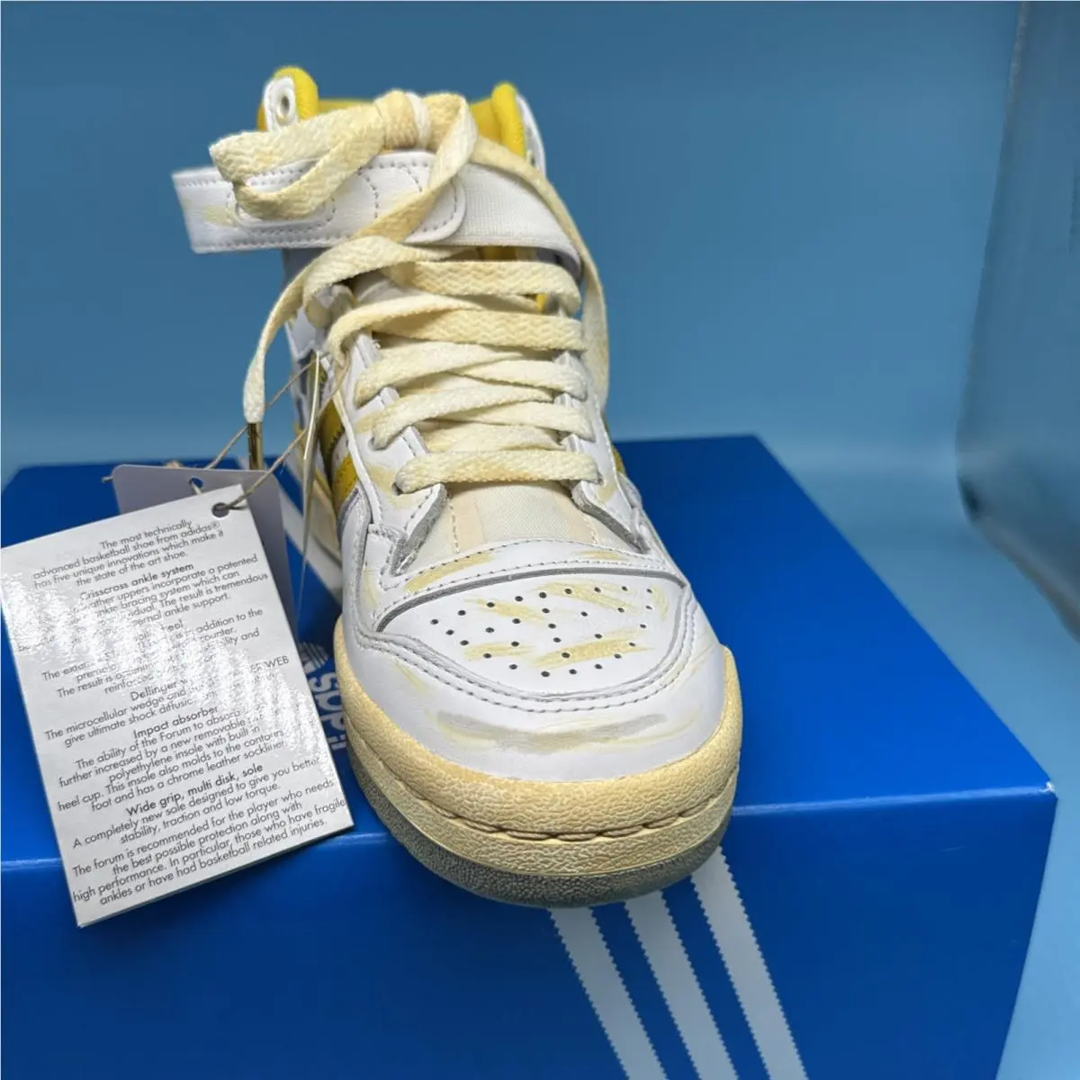 Adidas shoes - adidas Forum 84 - Forum - Gz6468 - Yellow 1