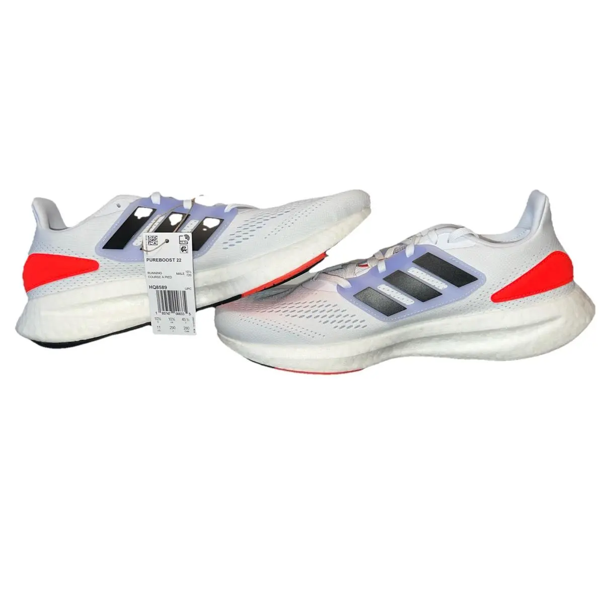 Adidas shoes - adidas PureBoost 22 - PureBoost - HQ8589 - White 2