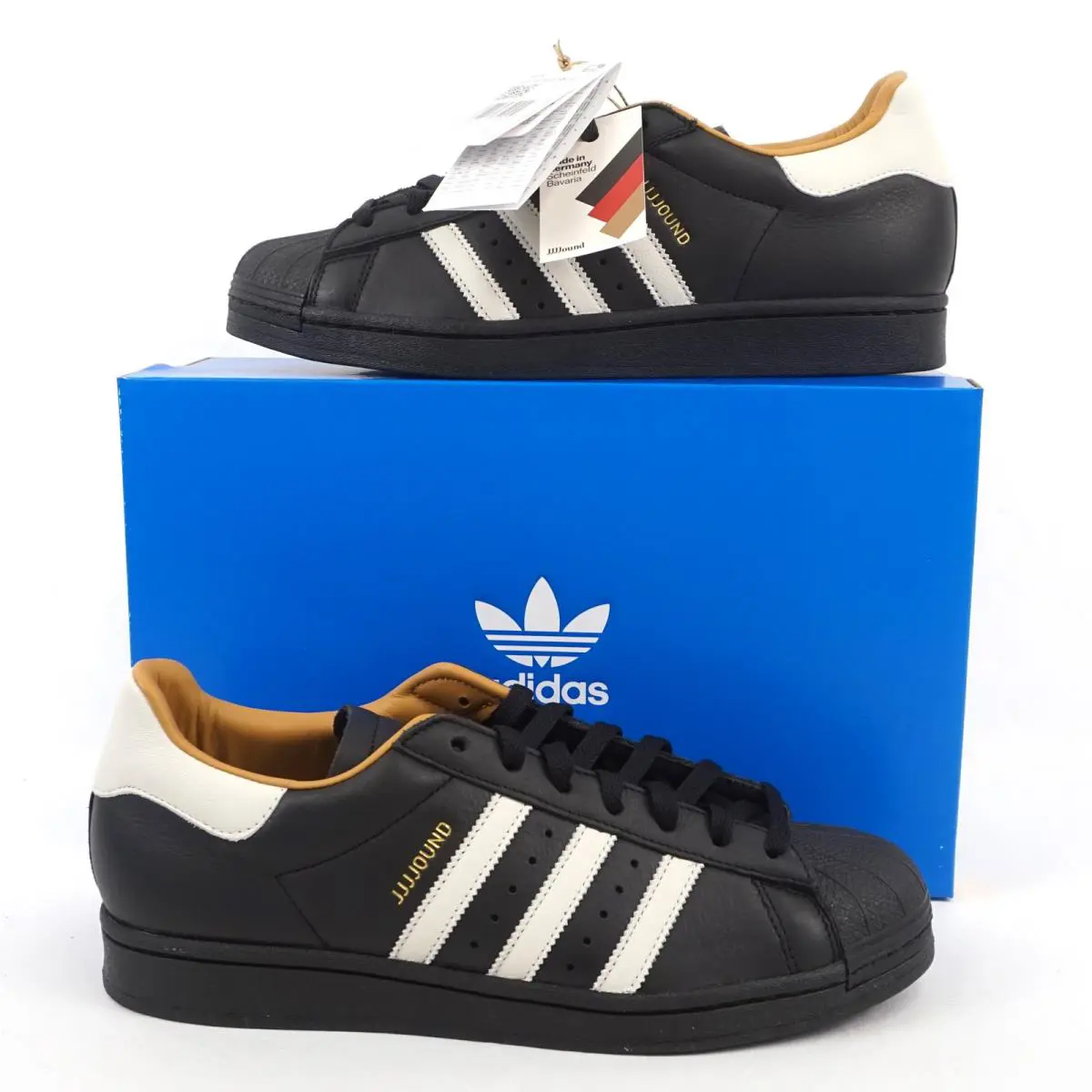Adidas Superstar 90 Jjjjound Casual Sneaker in Black/white - Men`s US 8 IH8150