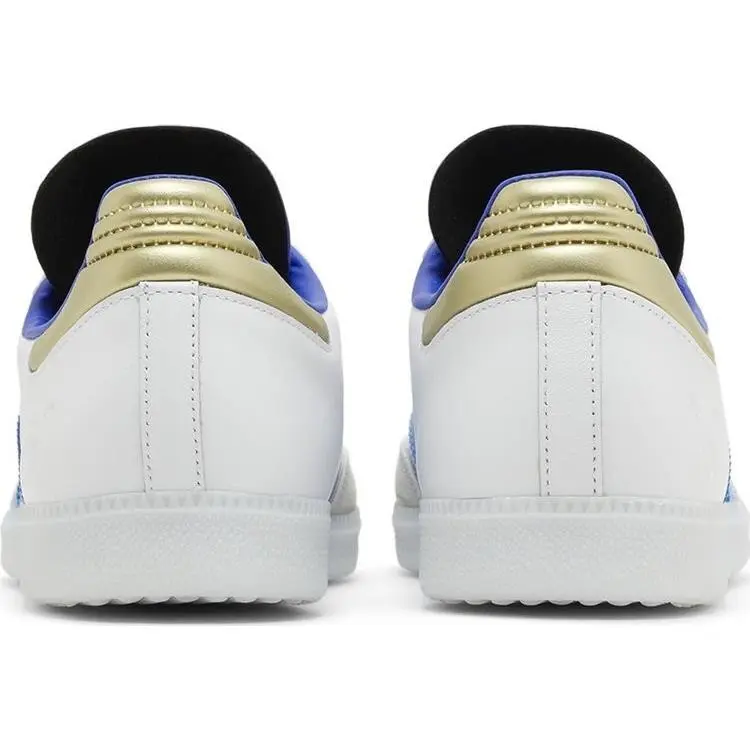 Adidas shoes - ADIDAS SAMBA MESSI - SAMBA MESSI - White/Lucid Blue/Blue Burst/Gold - ID3550 8