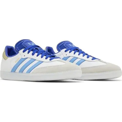 Adidas shoes - ADIDAS SAMBA MESSI - SAMBA MESSI - White/Lucid Blue/Blue Burst/Gold - ID3550 0