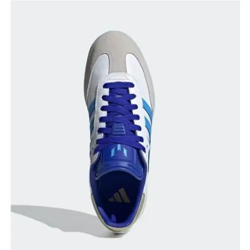 Adidas shoes - ADIDAS SAMBA MESSI - SAMBA MESSI - White/Lucid Blue/Blue Burst/Gold - ID3550 5