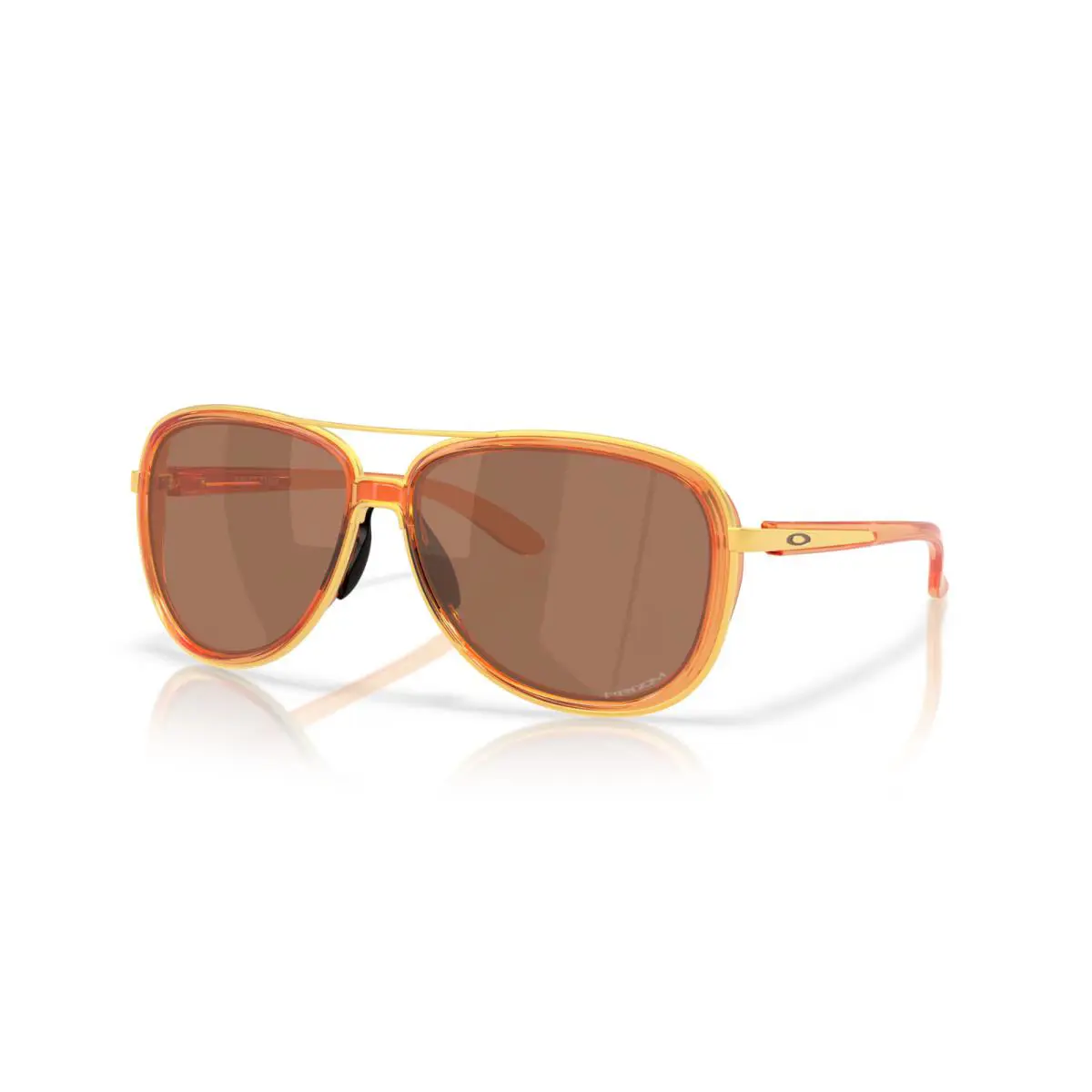 Sunglasses Split Time OO4129-2858 Transparent Ginger / Prizm Tungsten by Oakley
