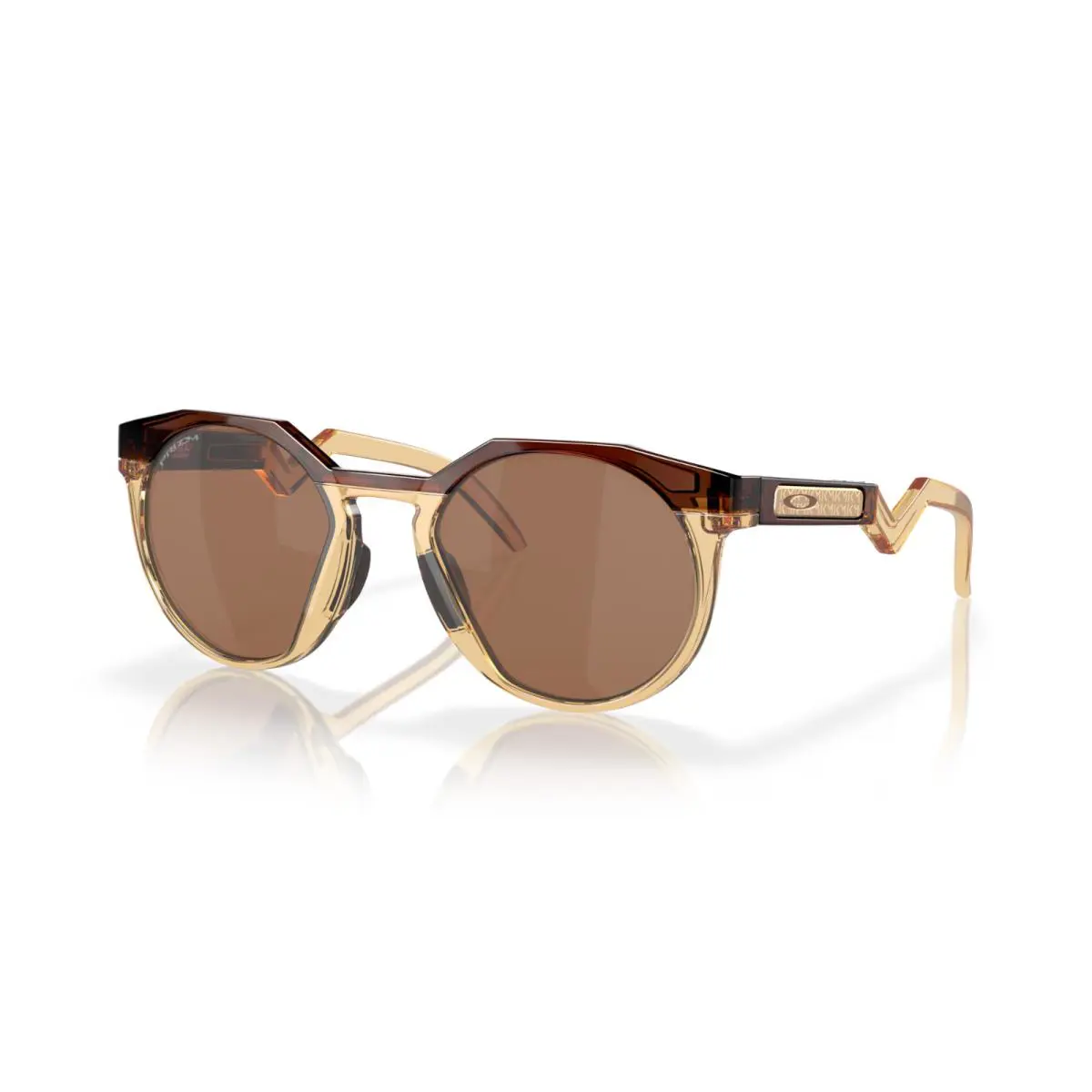 Hstn Mbappé Sunglasses OO9242-0752 Dark Amber W/ Prizm Tungsten Lens by Oakley