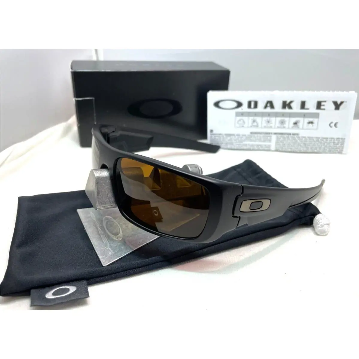 Crankshaft Matte Black W/ Dark Bronze Sunglasses OO9239-03 by Oakley