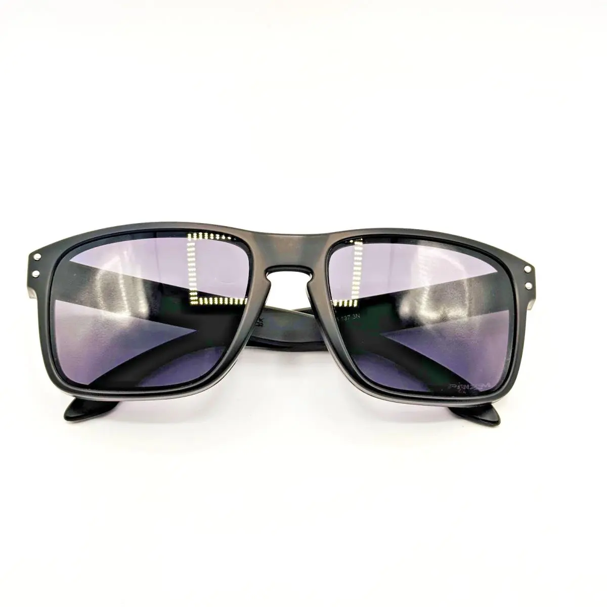 Oakley Sunglasses Holbrook Matte Black Frame Prizm Grey Lens OO9102-E8