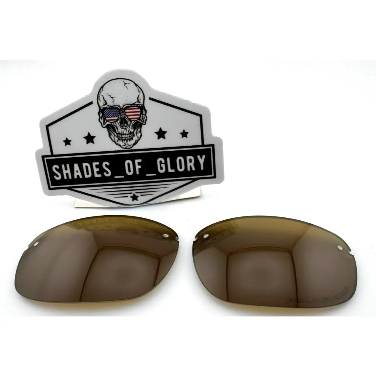 Oakley Why 8.1 Bronze Polarized Replacement Sunglass Lenses Oem Rare
