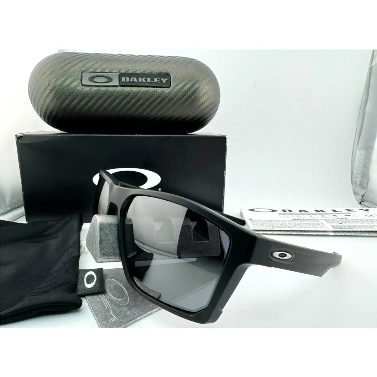 Targetline Matte Black with Black Iridium Sunglasses OO9397-02 by Oakley