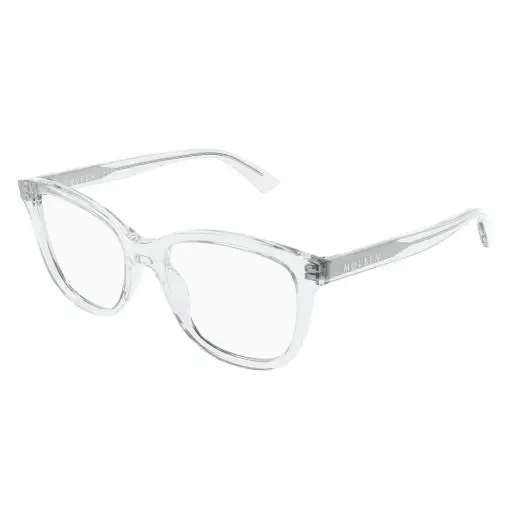 Alexander Mcqueen AM0487O Eyeglasses 005 Crystal by Alexander McQueen