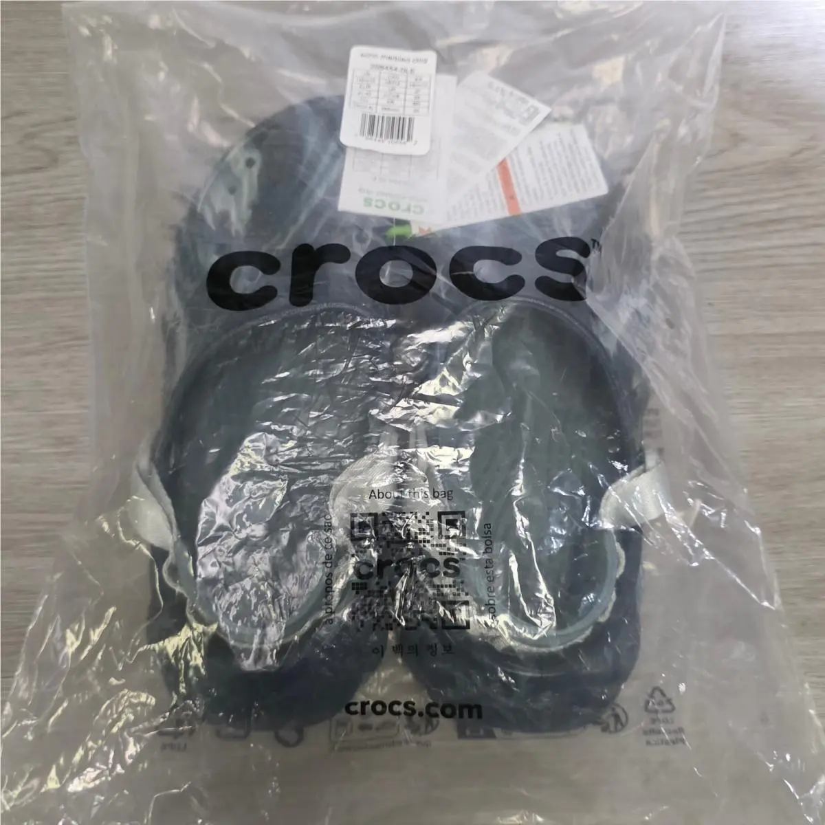 Crocs shoes - Crocs Echo Marbled Clog - Echo Marbled Clog - 208454-0LE - Green, Brown, White 10
