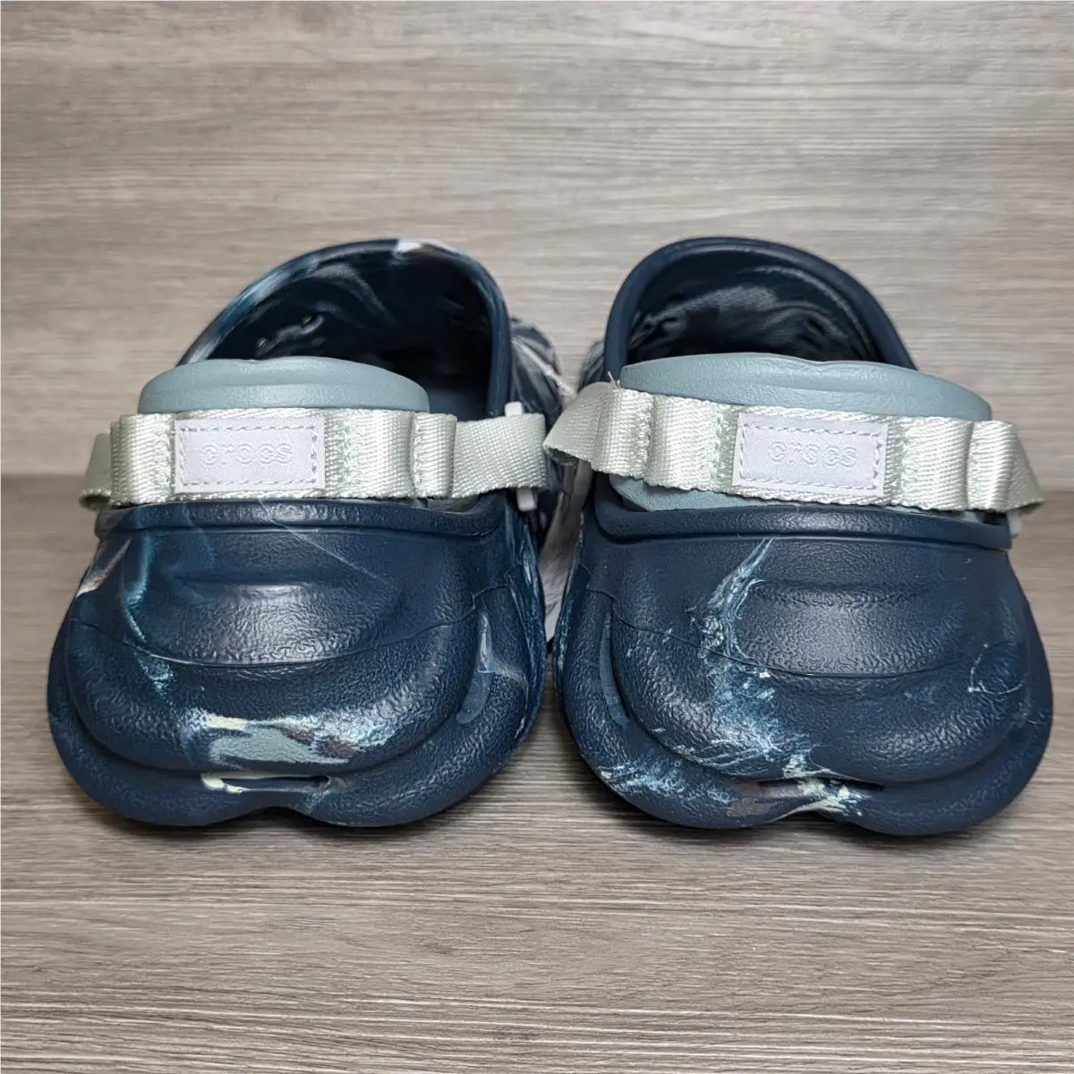 Crocs shoes - Crocs Echo Marbled Clog - Echo Marbled Clog - 208454-0LE - Green, Brown, White 4