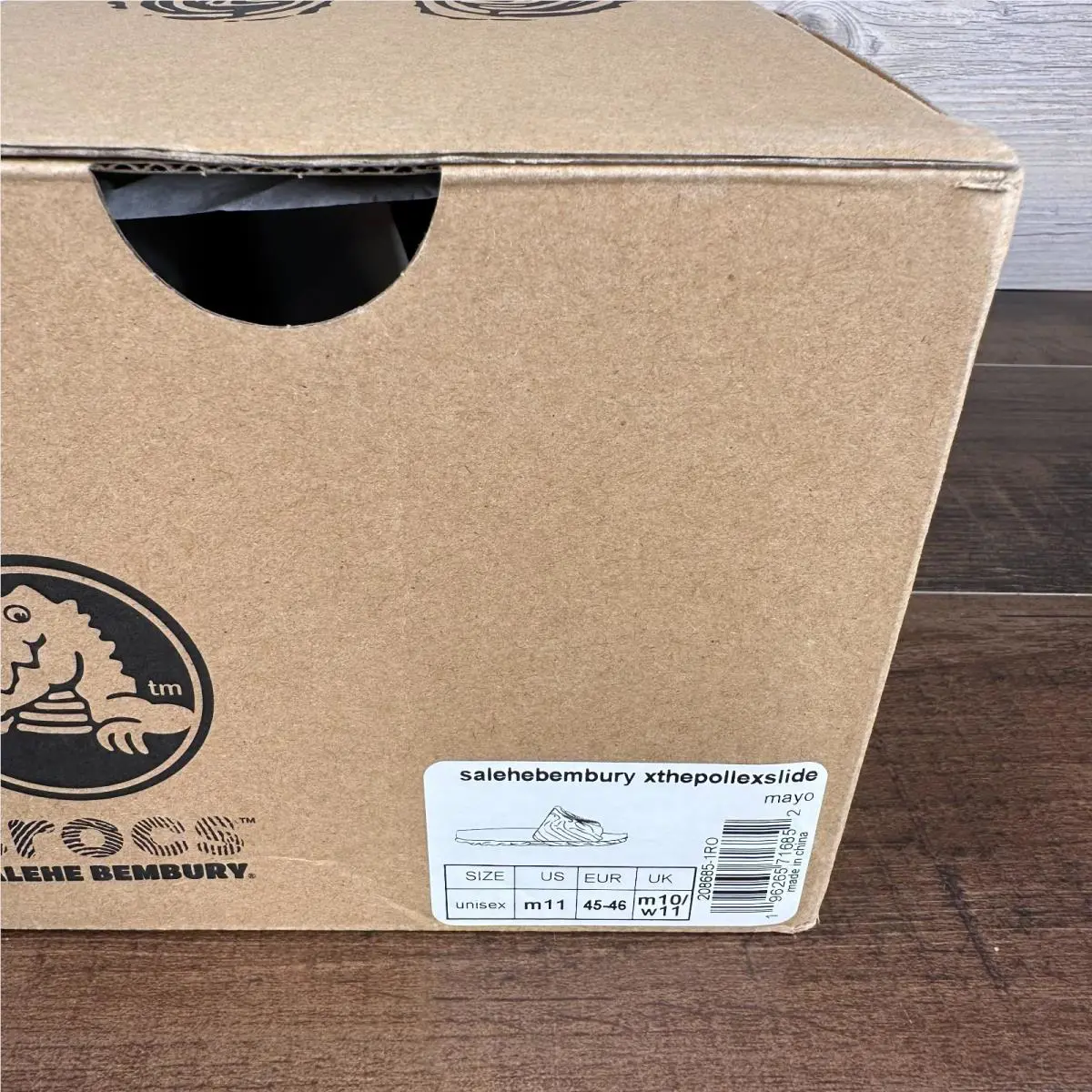 Crocs shoes - Crocs Pollex Slide - Pollex Slide - 208685-1RO - Mayo (UPC: 196265716913) 8