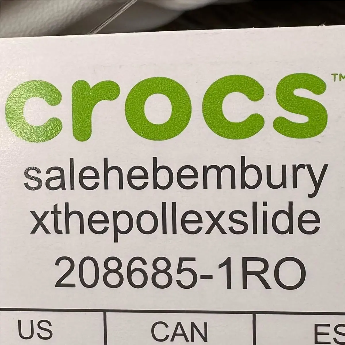 Crocs shoes - Crocs Pollex Slide - Pollex Slide - 208685-1RO - Mayo (UPC: 196265716913) 7
