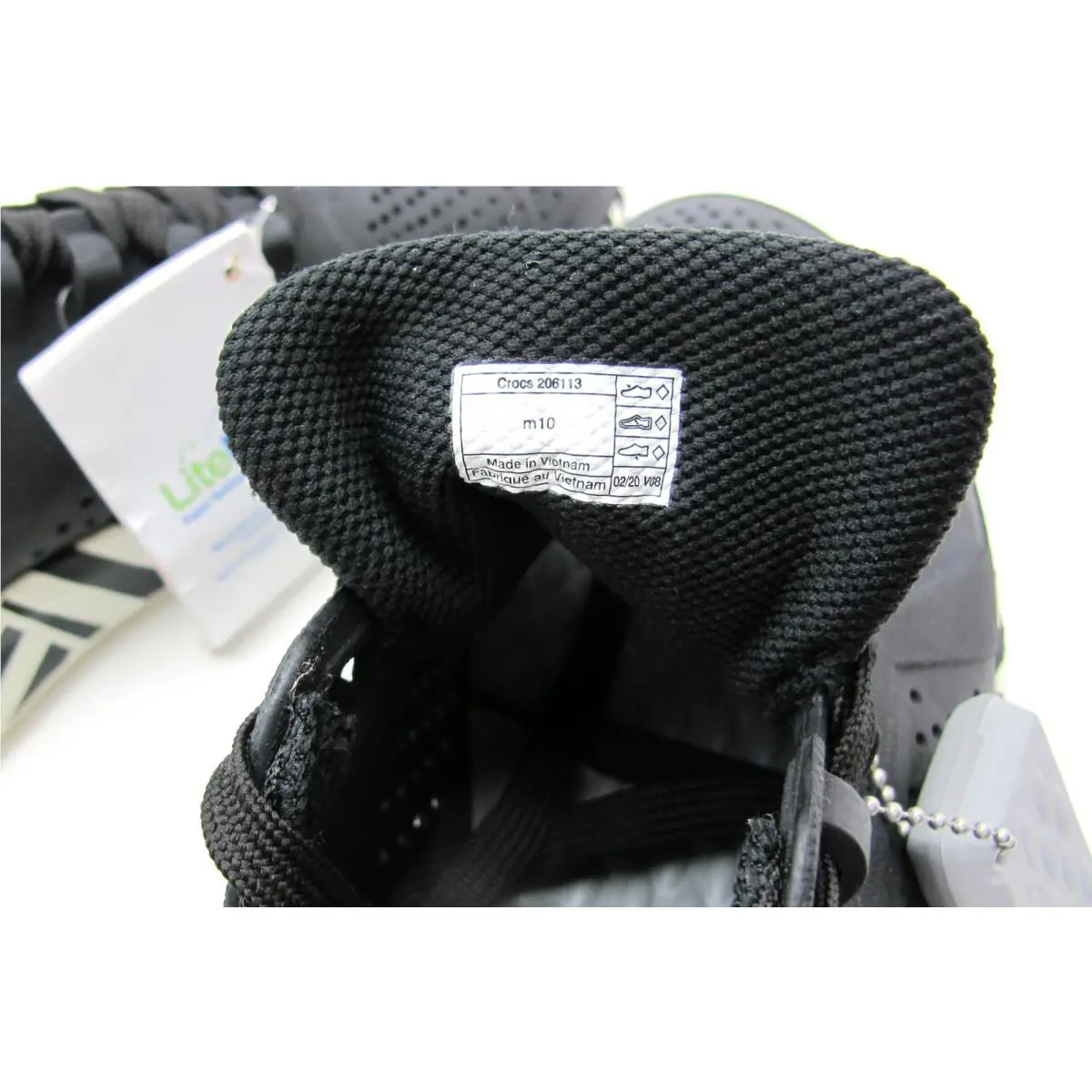 Crocs shoes - 206113066 - 206113-066 - Black (UPC: 191448507296) 3