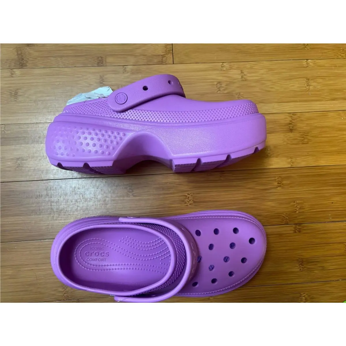Crocs Stomp Clog W 11 M9 Unisex Purple