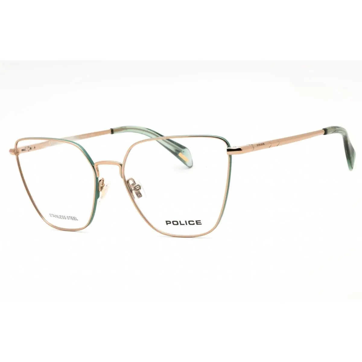 Police VPLL30M 02AM Eyeglasses Copper Gold Frame 55mm