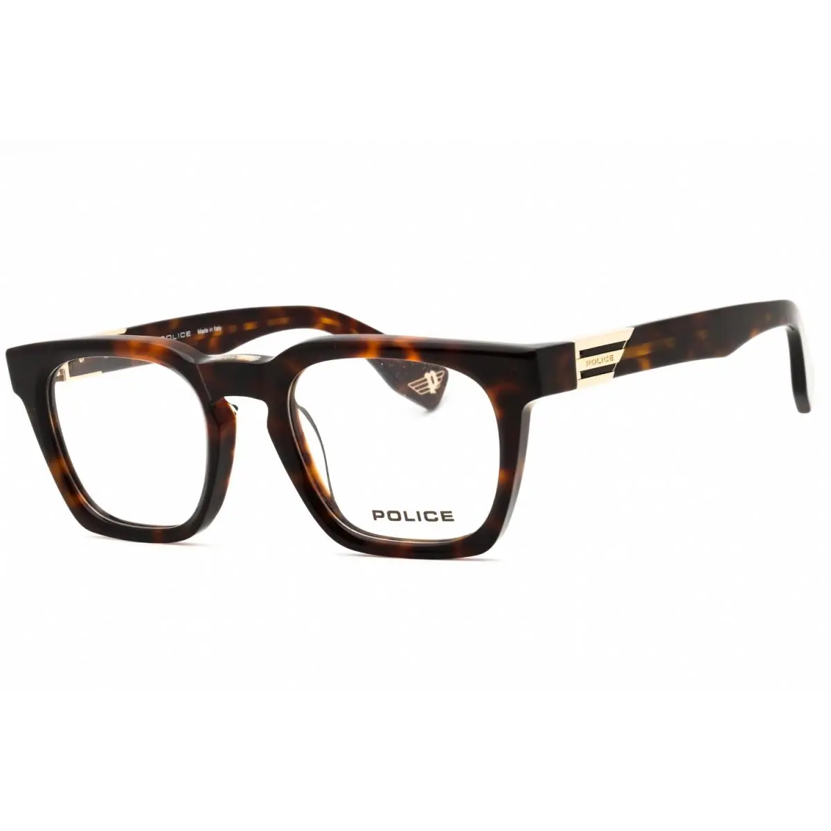 Police VPLN64M 0706 Eyeglasses Havana Frame 51mm
