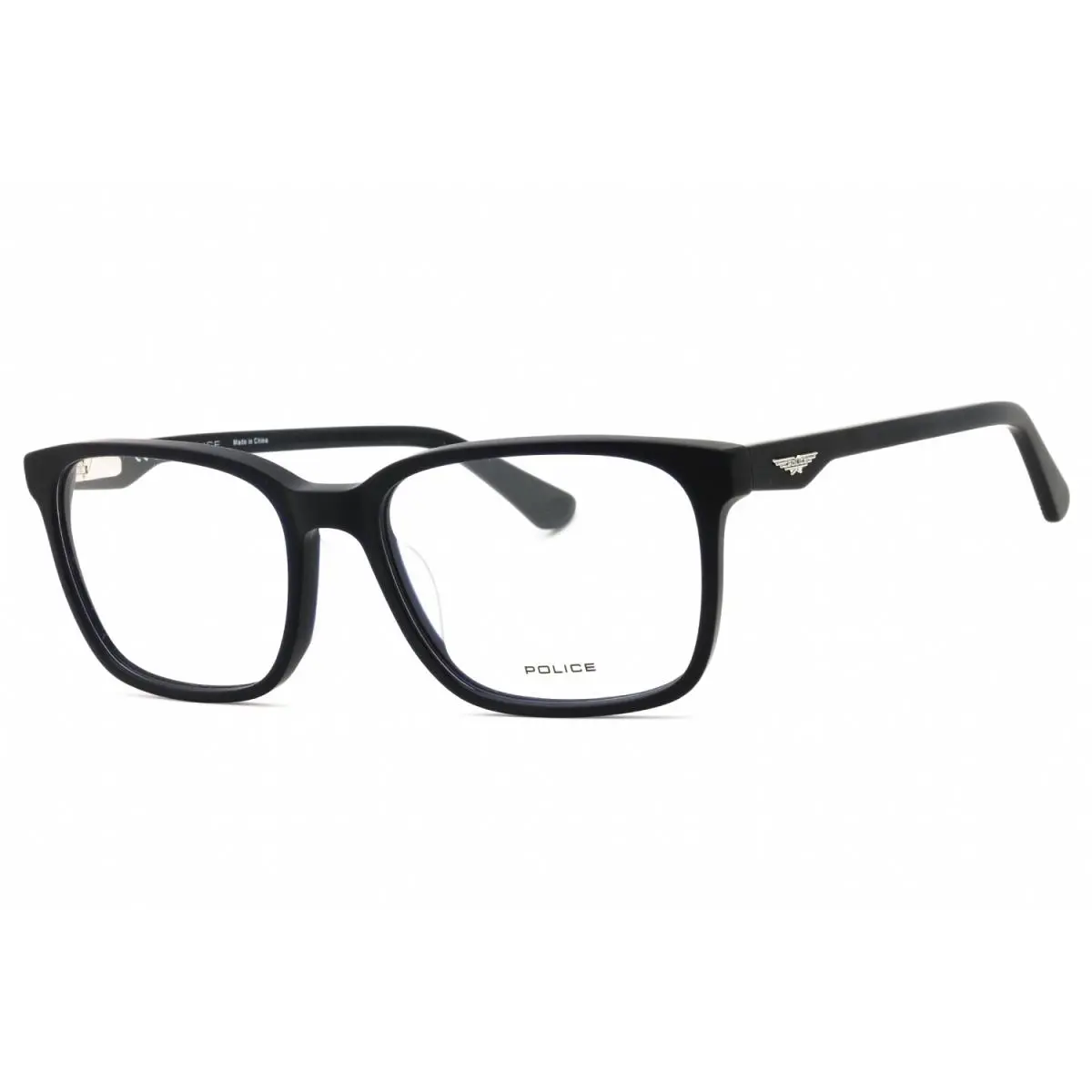Police VPLN81 3LWM Eyeglasses Matte Blue Frame 55mm
