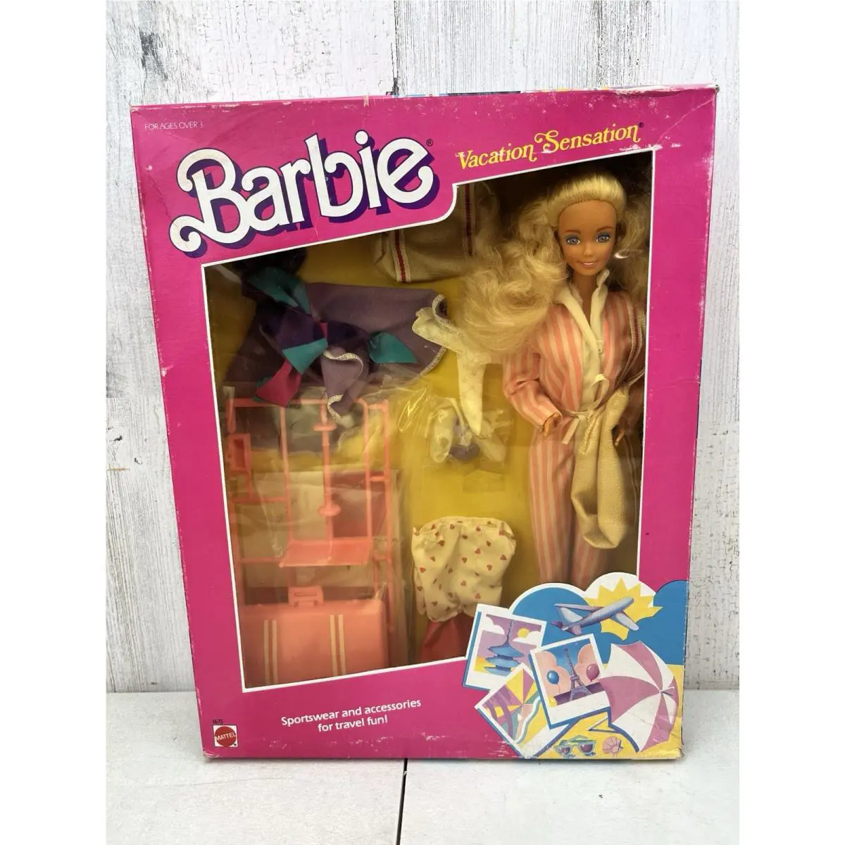 1675 Barbie Vacation Sensation Doll Set Toys R Us Exclusive Mattel 1988