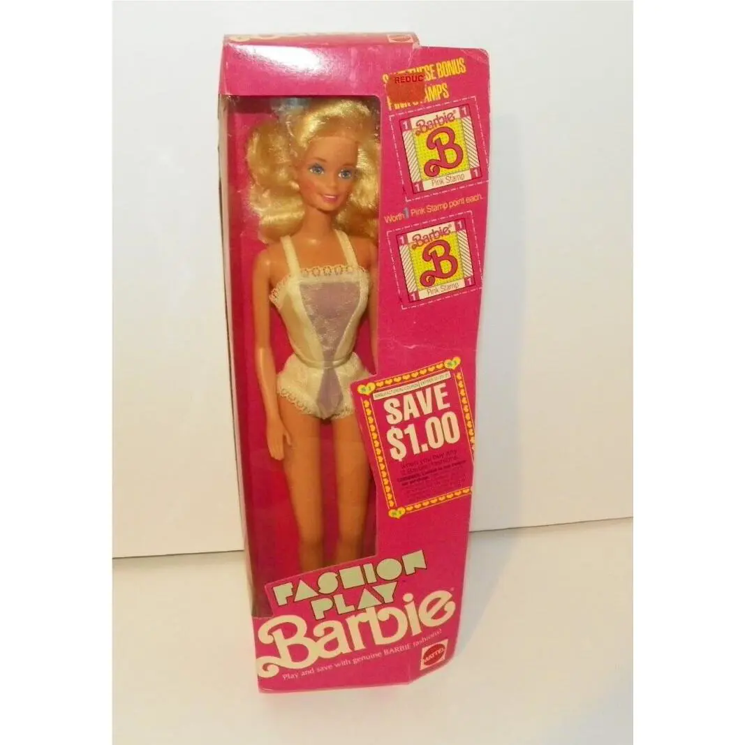 Nrfb 1990 Barbie Fashion Play Doll Blonde Hair