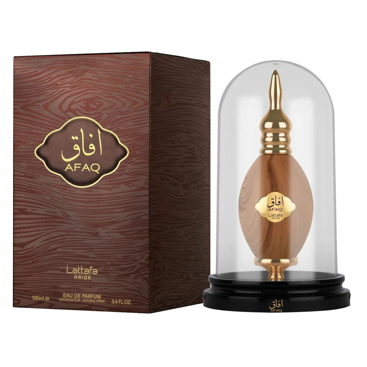 Lattafa Afaq Gold Eau de Parfum - 3.4oz