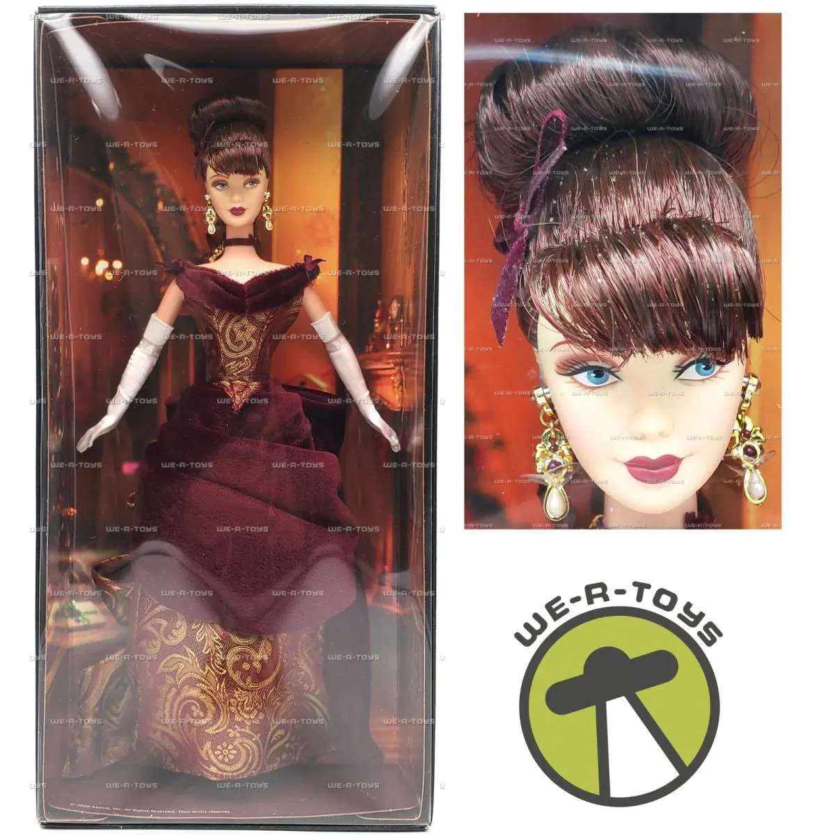 Barbie Fan Club Exclusive Victorian Holiday Barbie J0985 2006 Mattel