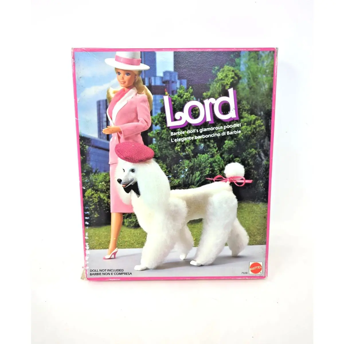 Barbie 7928 My Lord Barbie`s Poodle 1984 Mattel