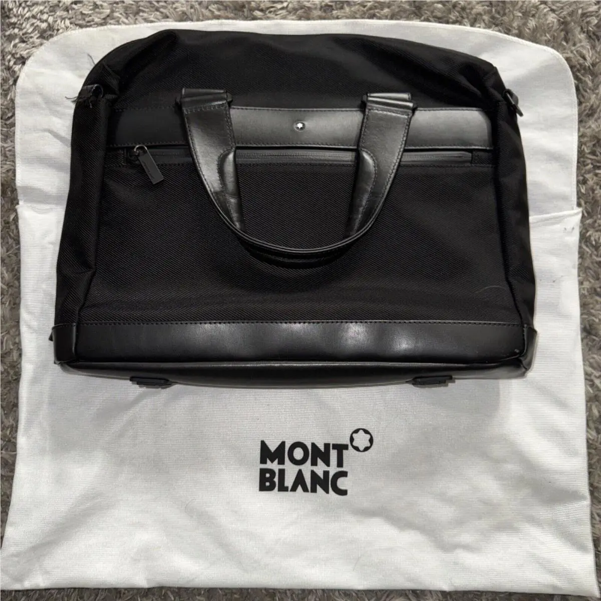 Black Montblanc Document Case Without Strap 118246