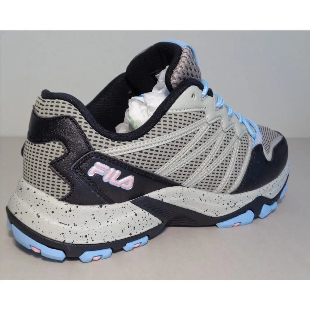 Fila shoes - Silver/Coral/Blue/Black (UPC: 196447239339) 11