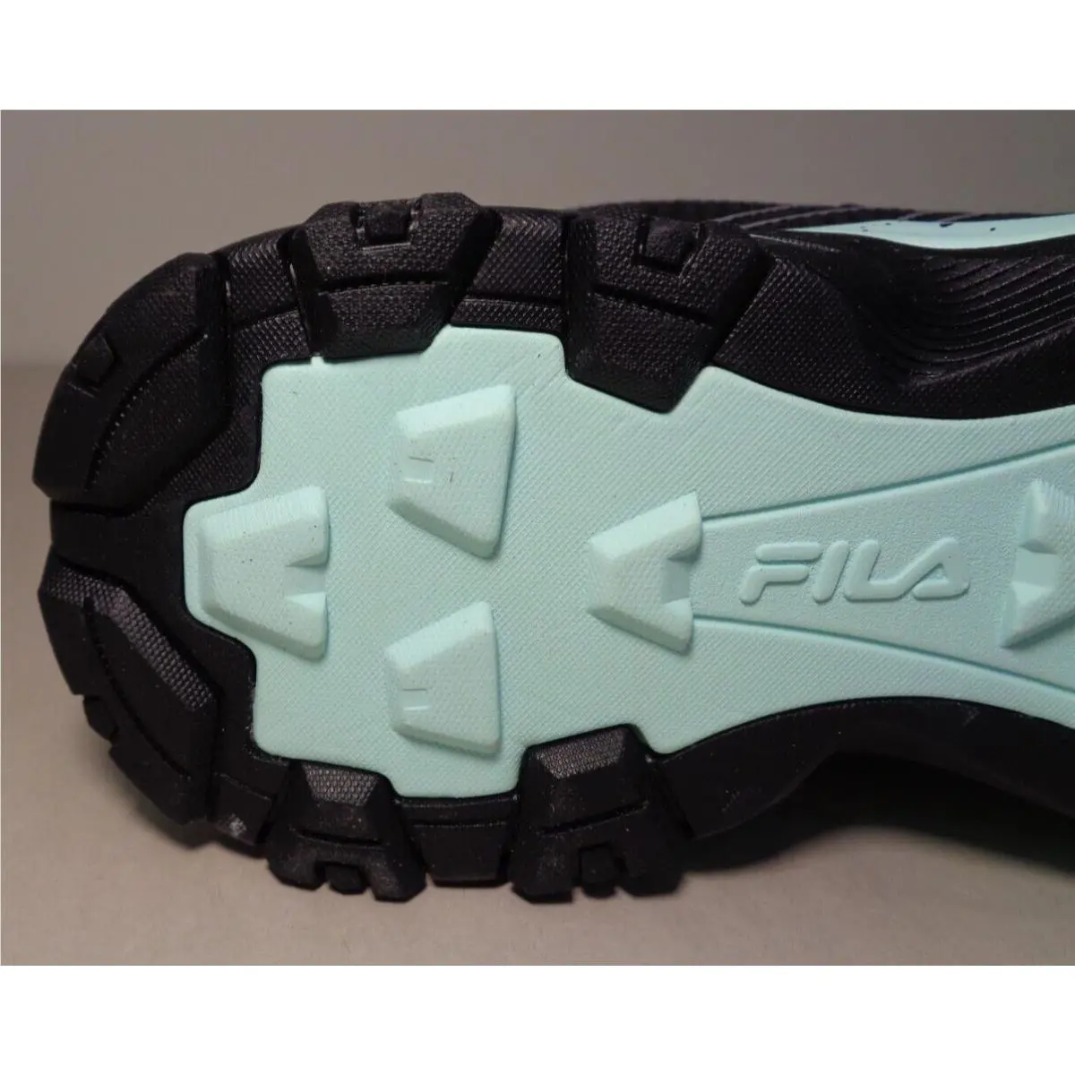 Fila shoes - Black/Black/Fila Aqua (UPC: 196447239223) 15