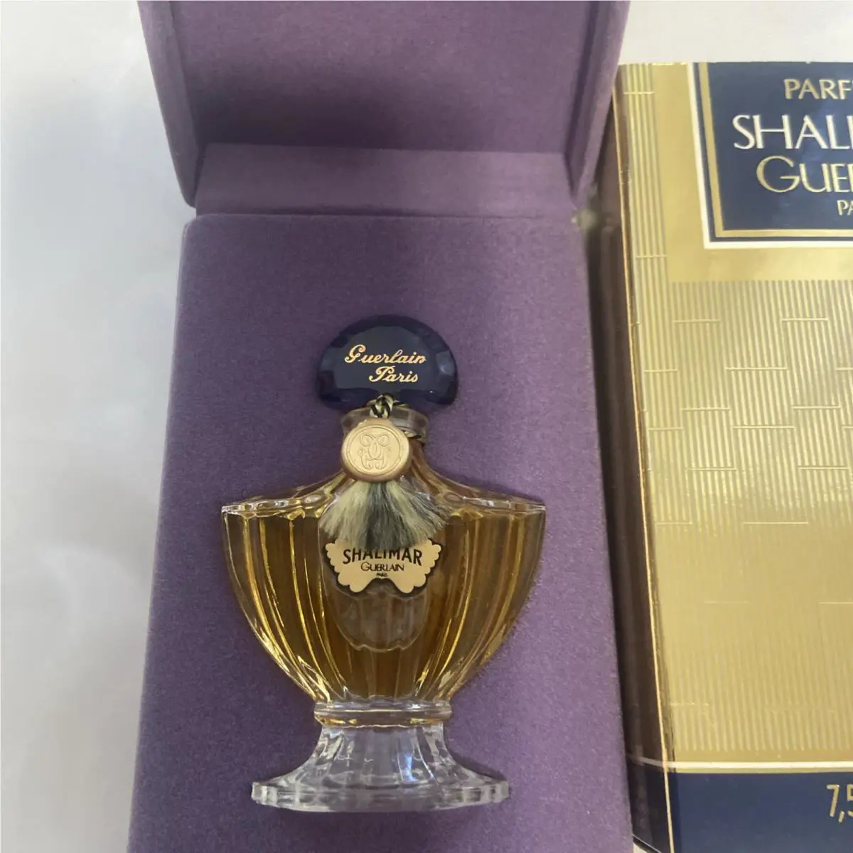 Vintage Guerlain Shalimar 7.5ml 0.25 oz Rare Eau de Parfum Edp
