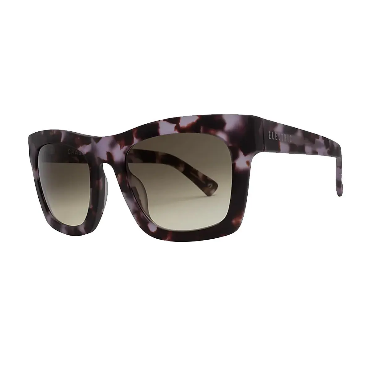 Crasher 53 Sunglasses Purple Tort; Black Gradient by Electric