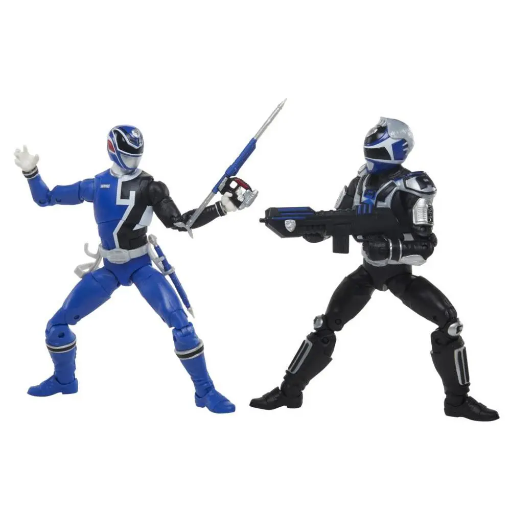 Power Rangers Lightning Collection S.p.d. B-squad VS A-squad Blue Ranger Twopack