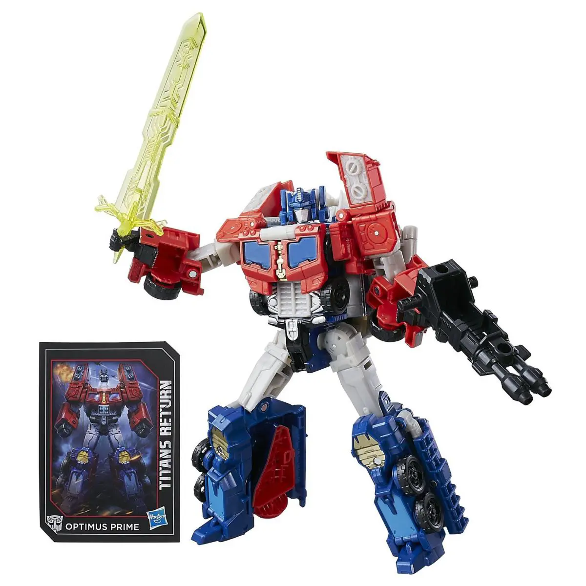 Generations Titans Return Voyager Class Optimus Prime and Diac