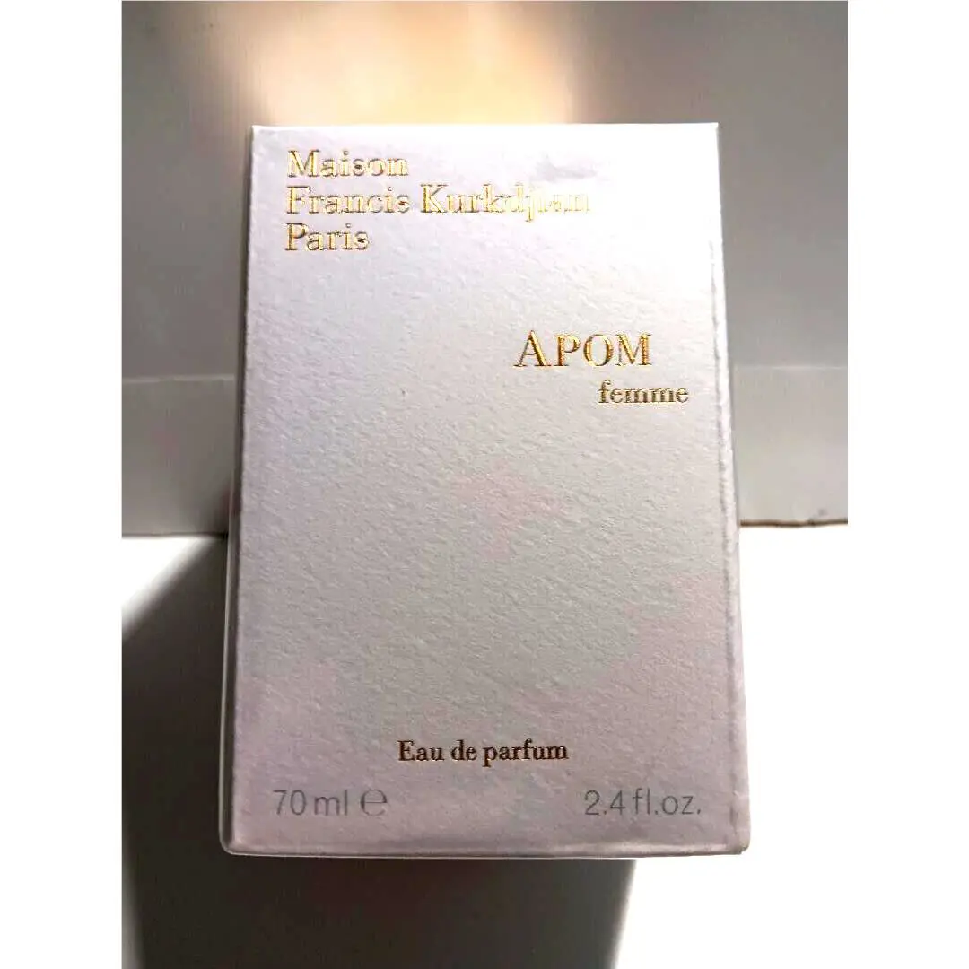 2009 Edition Apom Pour Femme by Maison Francis Kurkdjian Edp 75 Ml/ 2.4 oz Rare