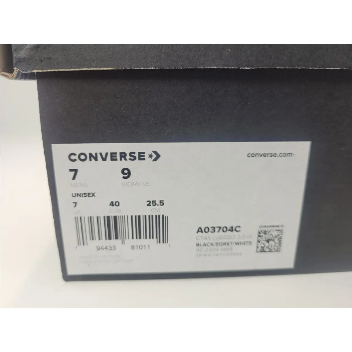 Converse shoes - Converse Chuck Taylor All Star - A03704C - Black 9
