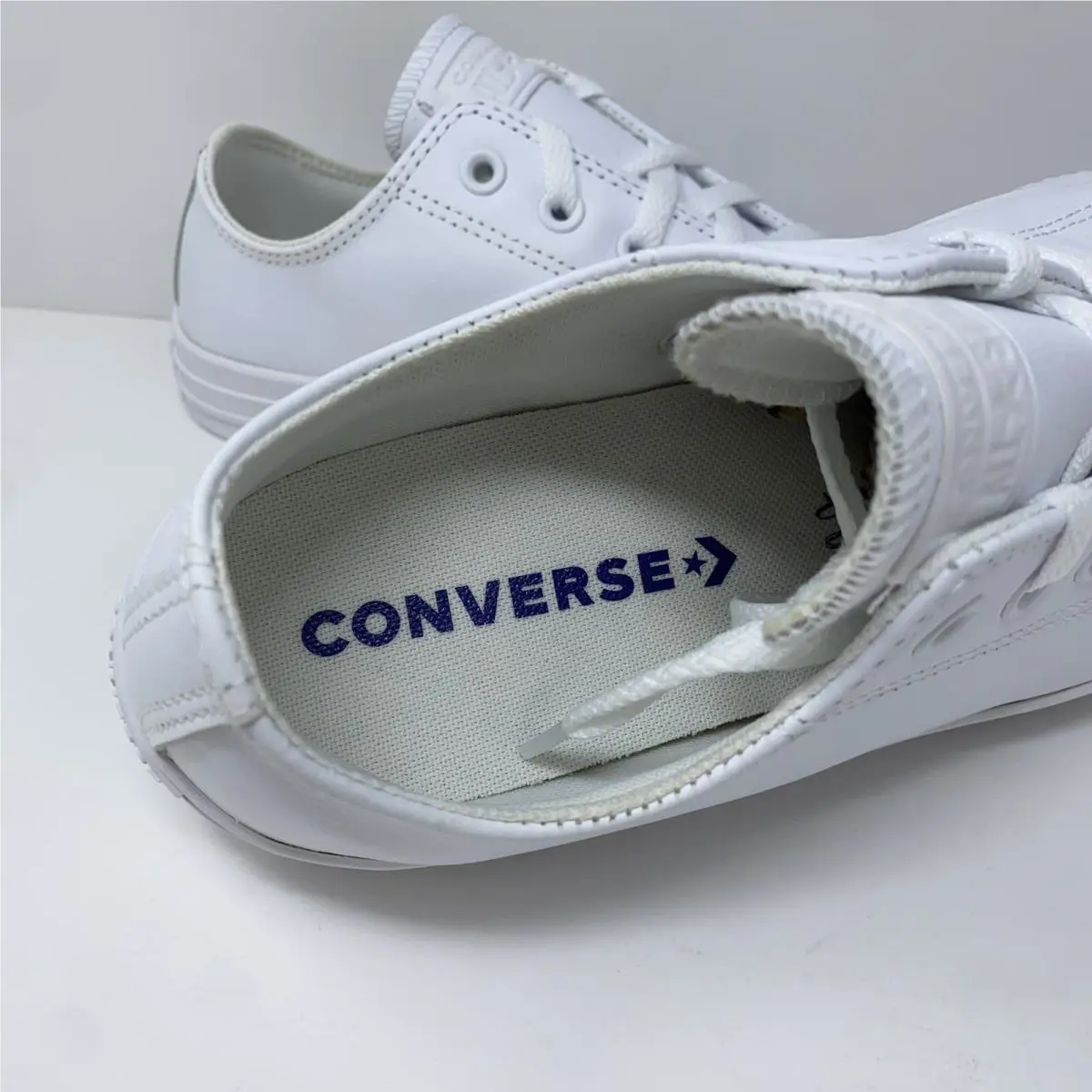 Converse shoes - Converse Chuck Taylor All Star Leather Low - 136823C - White 9
