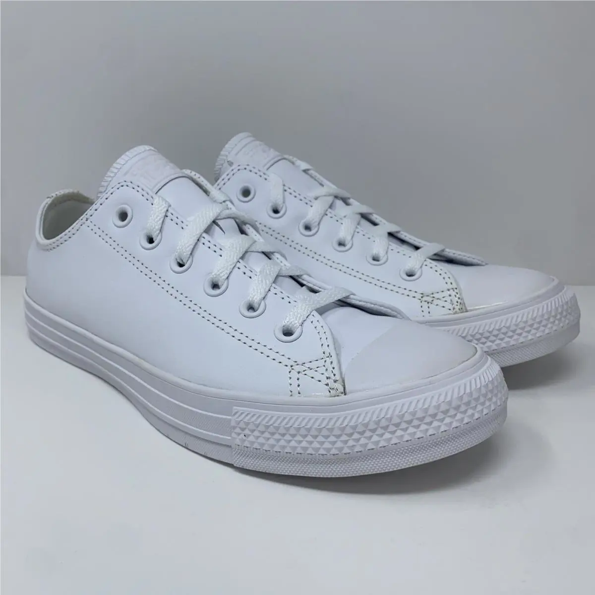 Converse shoes - Converse Chuck Taylor All Star Leather Low - 136823C - White 3