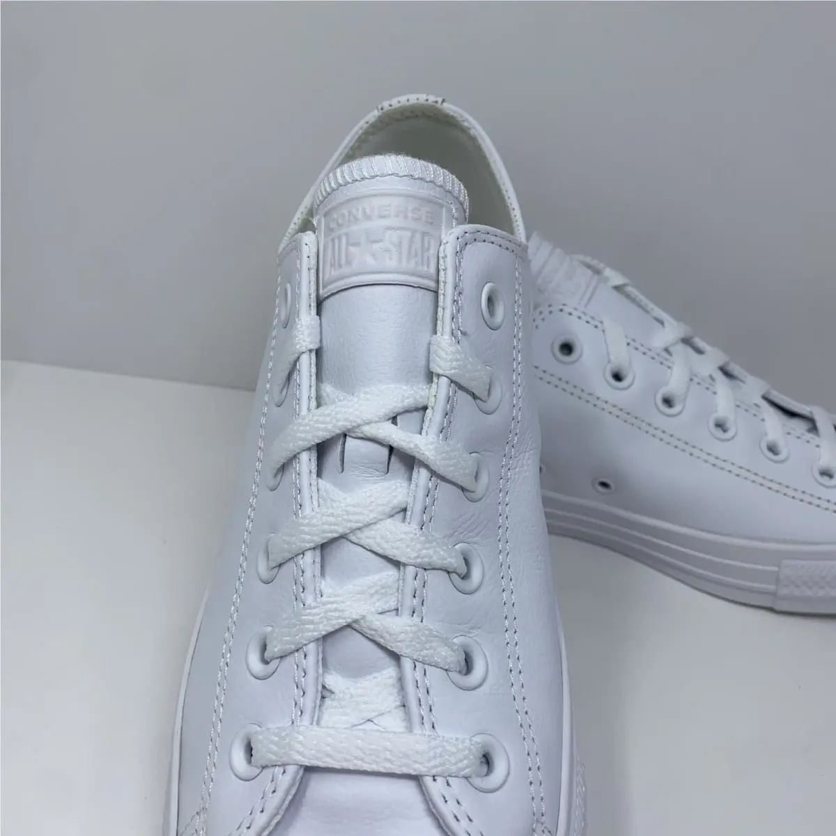 Converse shoes - Converse Chuck Taylor All Star Leather Low - 136823C - White 5